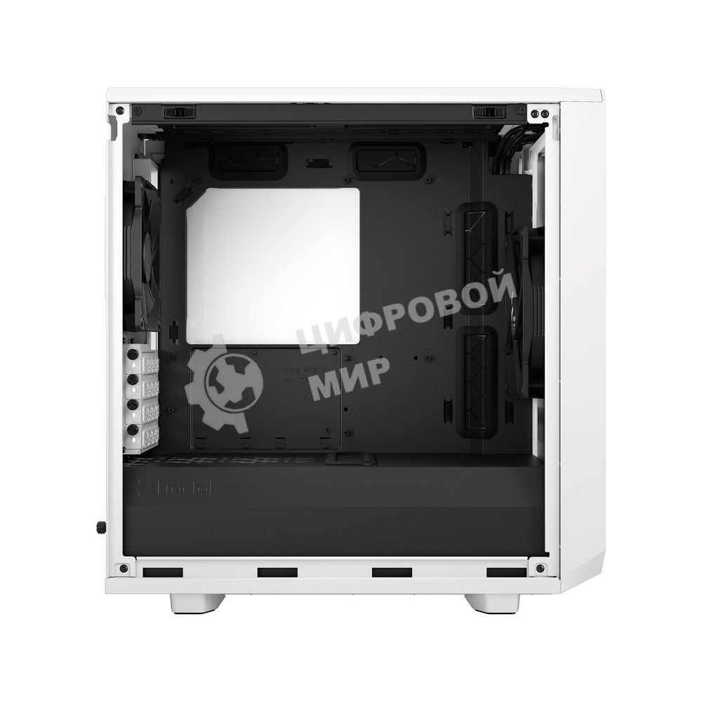 Компьютерный корпус Fractal Design Meshify 2 Mini белый TG Clear Tint/FD-C-MES2M-02