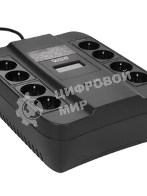 Источник бесперебойного питания Powercom Spider SPD-550U LCD 330Вт 550ВА черный