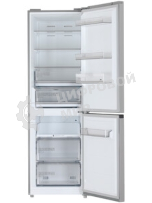 Холодильник Midea MDRB469MGF46I нержавеющая сталь двухкамерный 223/123л морозилка снизу, No Frost