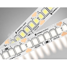 Светодиодная лента Ambrella light GS3302 2835 240Led/ 18W m/ 24V IP20 4500K/ 5000*10*1.2mm (2 конт.)