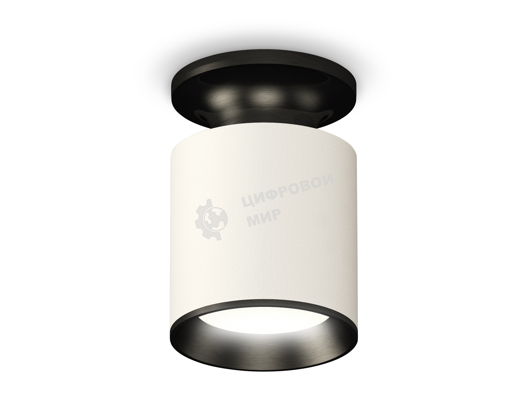 Светильник Ambrella Light XS6301120 SWH/PBK белый песок/черный полированный MR16 GU5.3 (N6902, C6301, N6103)