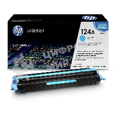 Картридж лазерный HP Q6001A голубой для Color LaserJet 2600 2000 стр.