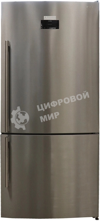 Холодильник Sharp SJ653GHXI52R серебристый двухкамерный 400/164 л морозилка снизу, No Frost