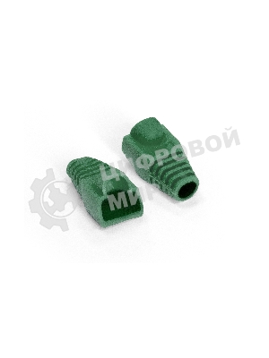 Колпачок ExeGate BC45-100-GN изолирующий для коннектора RJ-45, зеленый (100 шт)