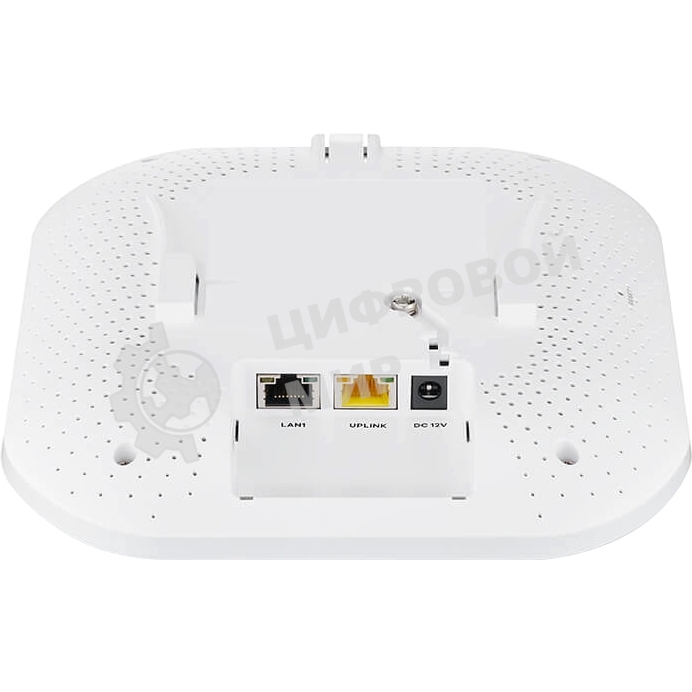 Гибридная точка доступа Zyxel NebulaFlex Pro WAX610D, WiFi 6, 802.11a/b/g/n/ac/ax (2,4 и 5 ГГц), MU-MIMO, антенны 4x4 с двойной диаграммой, до 575+2400 Мбит/с, 1xLAN 2.5GE, 1xLAN GE, PoE, защита от 4G