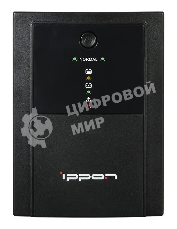Источник бесперебойного питания Ippon Back Basic 1500 Euro 900Вт 1500ВА черный