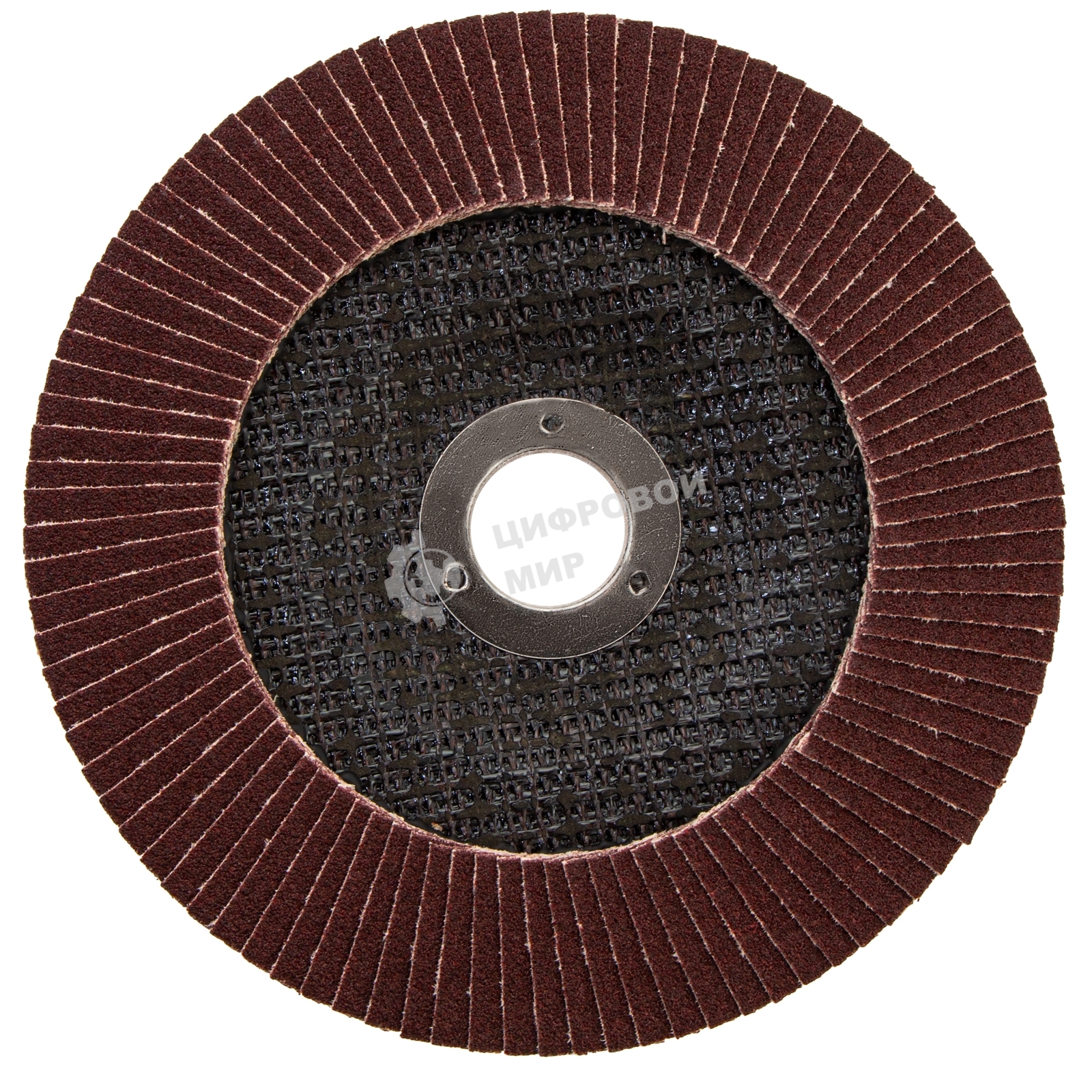 Круг лепестковый торцевой КЛТ-1, зернистость Р60(25Н), 150 х 22,2 мм, (БАЗ) Россия