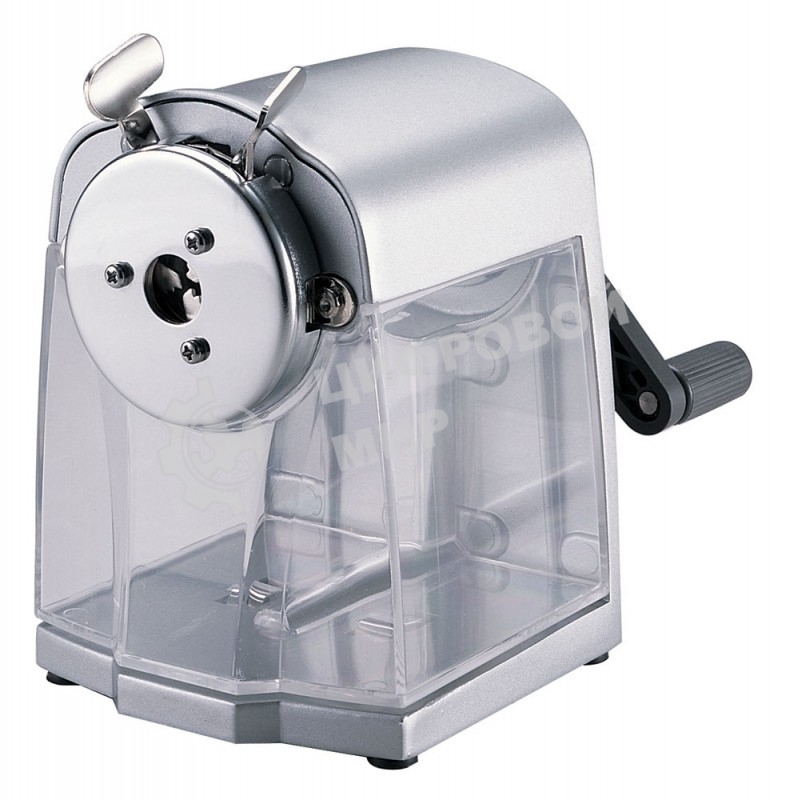 Точилка для карандашей KW-TRIO Мельница 30FA механическая, серебристый