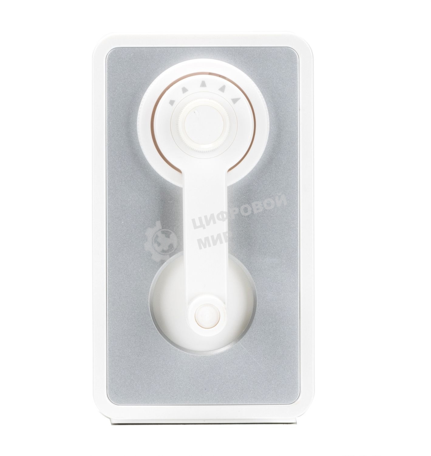 Точилка для карандашей механическая Deli 71160White, 1 отверстие, пластик, белый