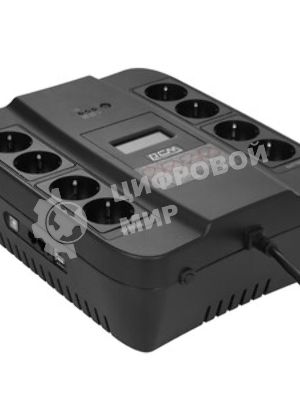 Источник бесперебойного питания Powercom Spider SPD-550U LCD 330Вт 550ВА черный