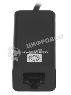 Кабель-адаптер 5bites UA3C-45-08BK USB3.1, RJ45 100MB, черный