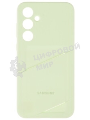 Чехол (клип-кейс) Samsung для Samsung Galaxy A35 Card Slot Case A35 лайм (EF-OA356TMEGRU)