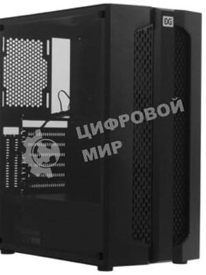 Компьютерный корпус Miditower ExeGate EVO-9205-NPX600 (ATX, БП 600NPX с вент. 12 см, с окном, 1*USB+1*USB 3.0, аудио, 3 вент. 12см с RGb подсветкой)