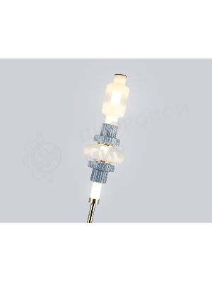 Светильник Ambrella light LH53132 GD/WH/GB золото/белый/серо-синий 8W 3000K D250*1635