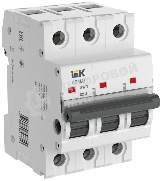 Выключатель нагрузки ARMAT SWN 3P 32А IEK