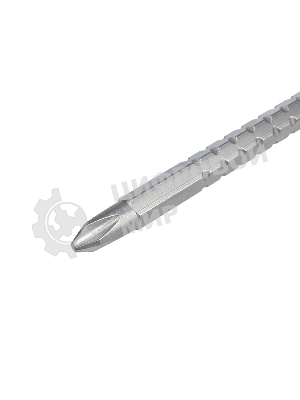 Отвертка реверсивная комбинированная Rexant двухсторонний стержень 120 мм (крестовая PH 2, шлицевая SL 6 мм), двухкомпонентная рукоятка