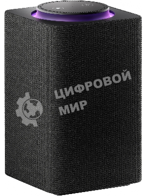 Умная колонка Яндекс Станция Макс, 65Вт, с экраном, 1 динамик, часы, Алиса, Wi-Fi, Bluetooth 5.0, Zigbee, графит