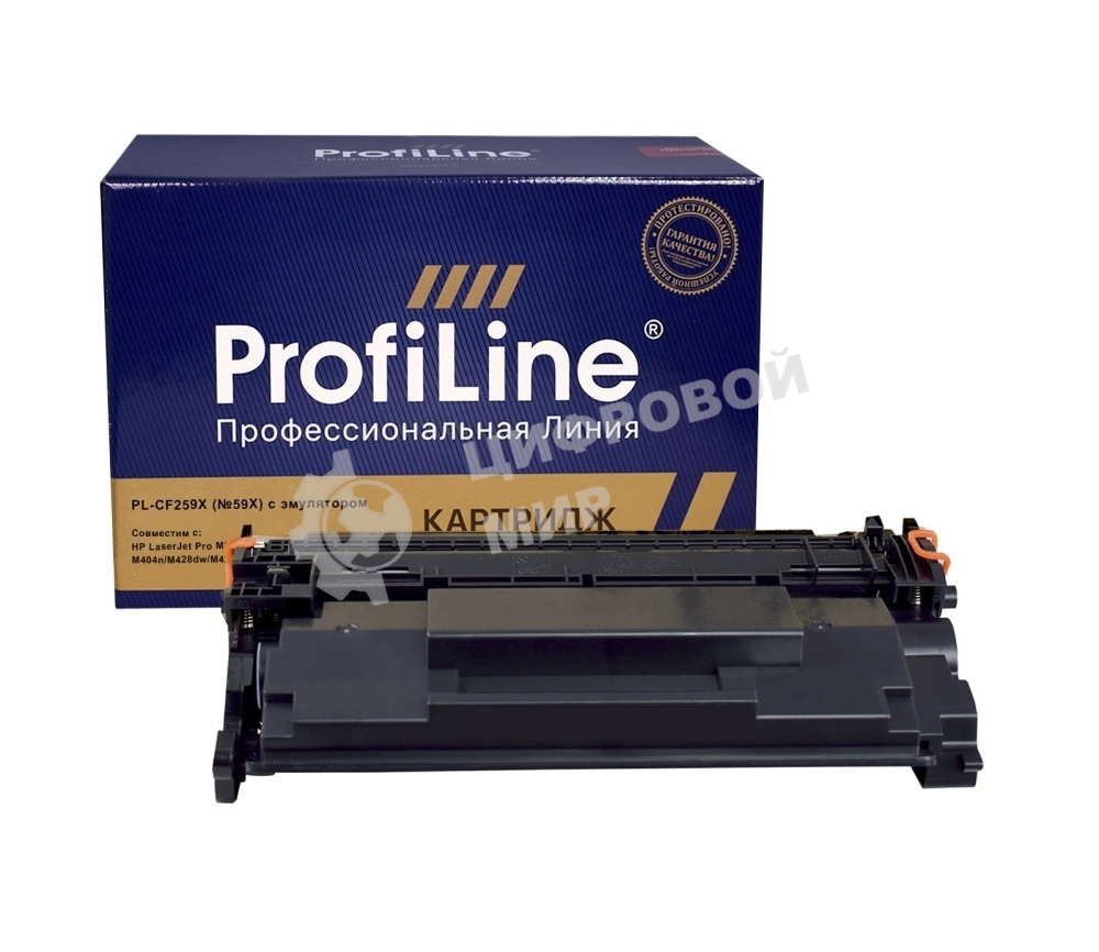 Картридж лазерный ProfiLine PL-CF259X (№59X) для принтеров HP LaserJet Pro M304a/M404dn/M404dw/M404n/M428dw/M428fdn/M428fdw 10000 копий