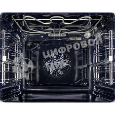 Электрический духовой шкаф Kuppersberg KSO 610 B 60 см, 80 л, High-Tech, 10 режимов, ПАР, Soft Close, телескопические направляющие, черный