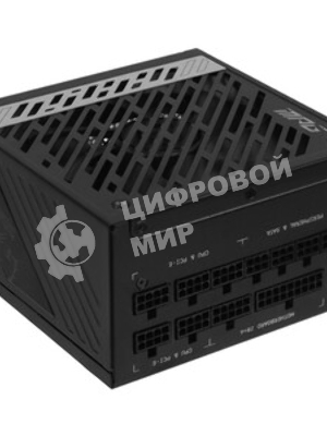 Блок питания MSI MPG A1000G RTL, 1000Вт, 80 PLUS Gold, модульный, RTL