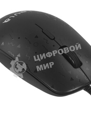 Мышь проводная AULA AM106 черный, 2000 dpi, USB, кнопки - 4