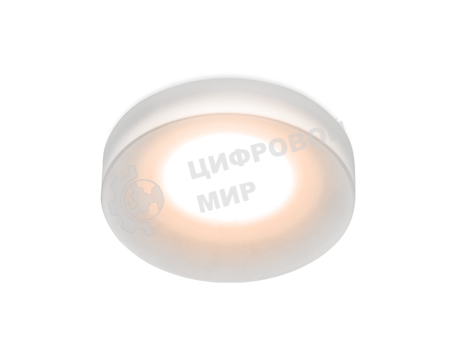 Светильник Ambrella light TN135 WH/FR белый/матовый GU5.3 D80*32