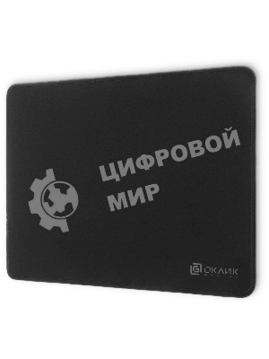 Коврик для мыши Оклик OK-T350 Средний черный 350x280x2мм