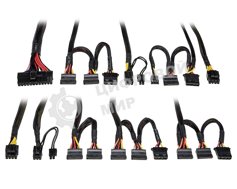 Блок питания ExeGate ServerPRO-800ADS (EX235013RUS), 800Вт, 2х80мм, черный