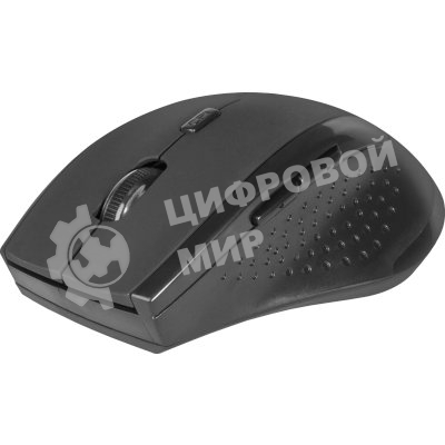 Мышь беспроводная Defender Accura MM-365 черный, 1600 dpi, радиоканал, USB, кнопки - 6