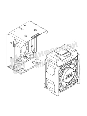Набор охлаждения Supermicro SC747B X10 Passive GPU Kit