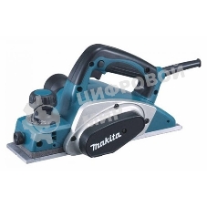 Рубанок Makita KP0800X1 Рубанок,620Вт,17000об\м,ширина-82мм,глуб-2.5мм,2.6кг,кор, набор ножей D-07945