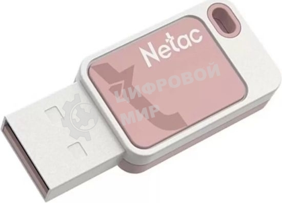Флешка USB Netac UA31 (NT03UA31N-008G-20PK), 8Gb, USB 2.0, R/W 110/45, розовый/белый