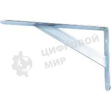 Кронштейн усиленный Сибртех 300 х 200 х 30 х 4 мм, оцинкованный