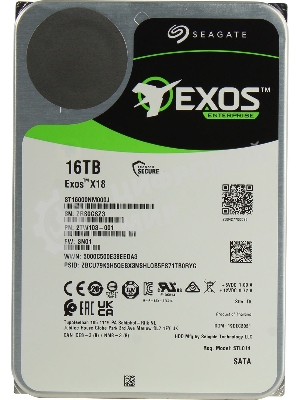Жесткий диск Seagate 16Tb 7200RPM SATA 6Gb/S 256MB ST16000NM000J