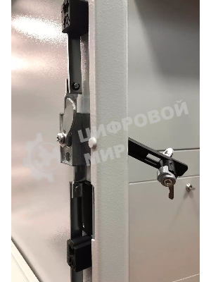 Шкаф уличный всепогодный укомплектованный настенный ЦМО ШТВ-Н, IP65, 18U, корпус: сталь, 900х600х530 мм (ВхШхГ), серый