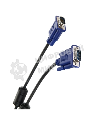 Кабель соединительный SVGA (15M/M) 3 м 2 фильтра TV-COM QCG120H-3M