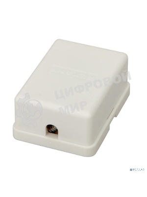 Розетка телефонная Rexant 2-м ОП RJ11 белый