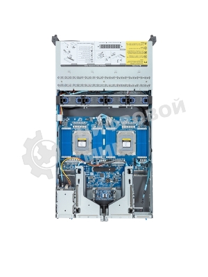 Серверная платформа Gigabyte Server Platform R283-Z91 Rev.3x/2U/2xAMD (9004/9005)/2xHS/24xDIMM/12xLFF SAS/SATA + 2xSFF SAS/SATA + 3xM.2 PCIe Gen3/2xGbE/2xOCP 3.0/6xFHHL/2x1600W/Rails