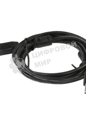 Кабель Cablexpert USB2.0 Pro CCF2-USB2-AMAF-6, AM/AF, 1.8м, экран, 2феррит.кольца, черный, пакет