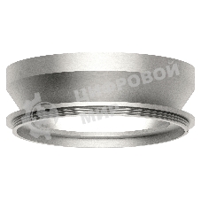 Насадка для корпуса светильника N8907 MCH хром матовый D85*H30mm Out25mm GX53