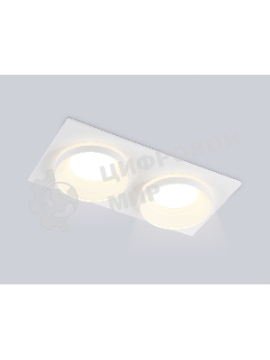 Светильник Ambrella light TN30711/2 WH белый GU5.3/2 182*92*36