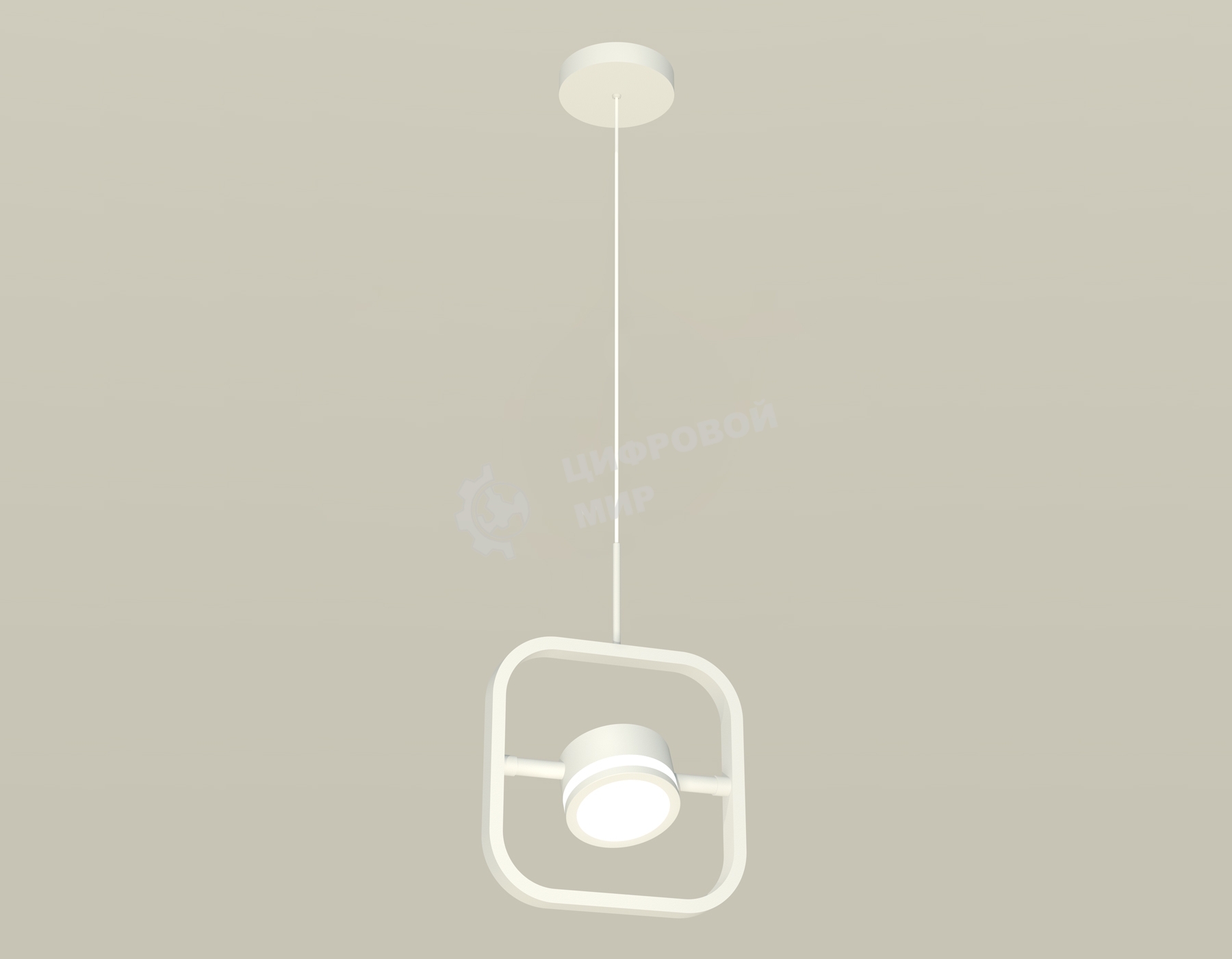Светильник Ambrella light XB9118150 SWH/FR белый песок/белый матовый GX53 (C9118, N8412)