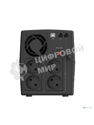 ИБП CBR QUANTUM QTM-1200C [Line Interactive 1200 VA / 720 W, 6 x C13, HID-USB, RJ45] (QTM-1200T-6I-LCUC)
