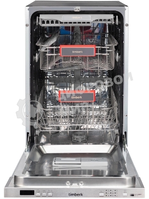 Посудомоечная машина Timberk Set&Dry T-DW45BI103 серебристый (узкая)