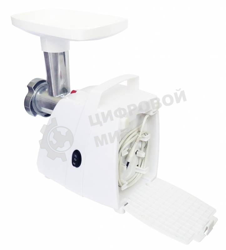 Мясорубка электрическая Аксион М33.04,1500 Вт, произ. 100 кг/час, приставки-соковыжималка, 