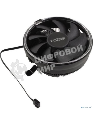 Кулер PCCooler E126MB черный 120мм алюминий 1800rpm 26.5db 4-pin 92W 70мм
