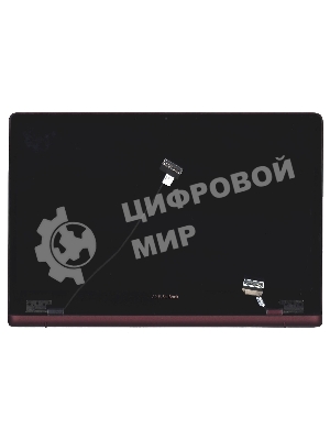Крышка для Asus UX391 FHD красная с тачскрином