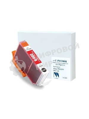Картридж струйный NVPrint C-PFI300 R для Canon imagePROGRAF PRO-300