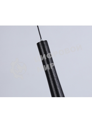 Светильник светодиодный подвесной для шинопровода GL4351 BK черный IP20 6W 4200K 48V 24° D40*H300