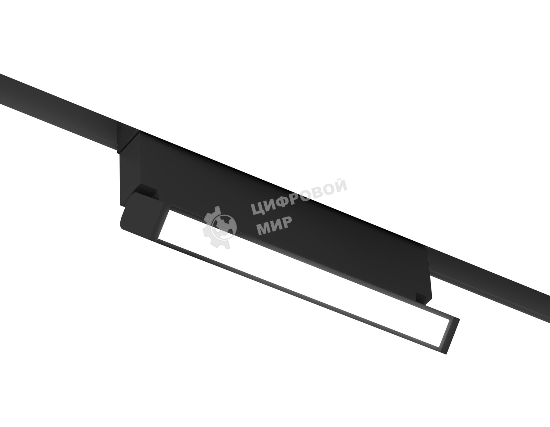 Трековый светильник Ambrella light GL8095 BK черный IP20 9W 3000-6000K 220V 120° 220*25*138